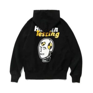 Human Made Human Testing Hoodie Black