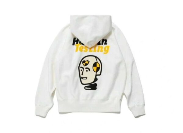 Human Made Human Testing Hoodie White