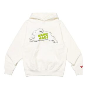 Human Made Kaws Made Hoodie White