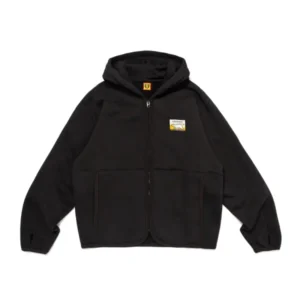 Human Made Fleece Sweat Zip Hoodie Black