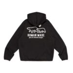 Human Made Fleece Sweat Zip Hoodie Black