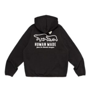 Human Made Fleece Sweat Zip Hoodie Black