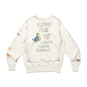 Human Made Graphic Sweatshirt White