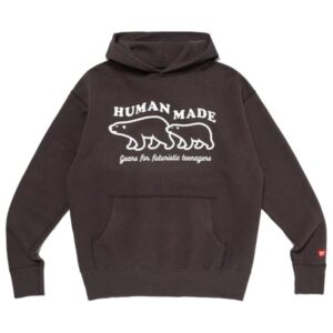 Human Made Tsuriami Brown Hoodie